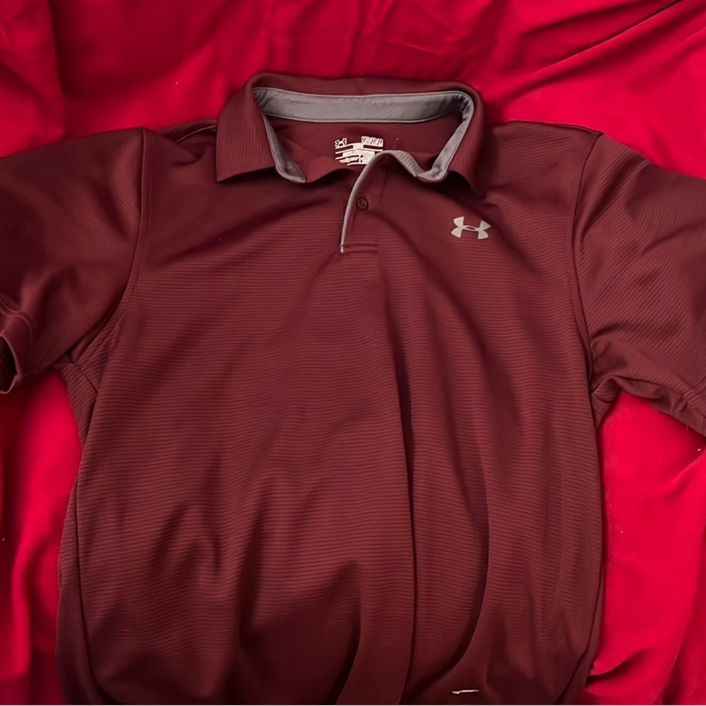 Under Armour short sleeve heat gear polo